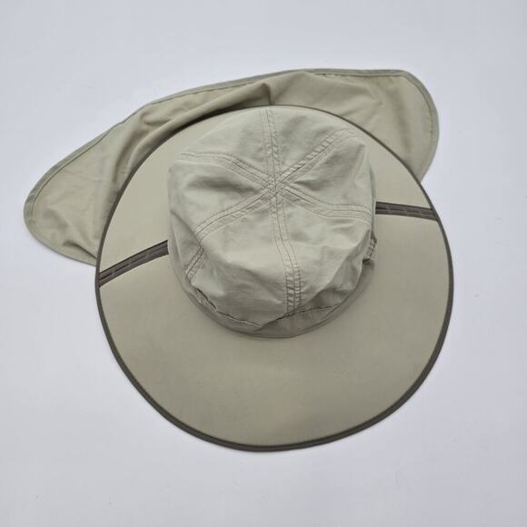 Juniper Hat Womens Medium Large Hiking Sun Beach Safari Fish Wide Brim Neck Flap - Picture 11 of 12